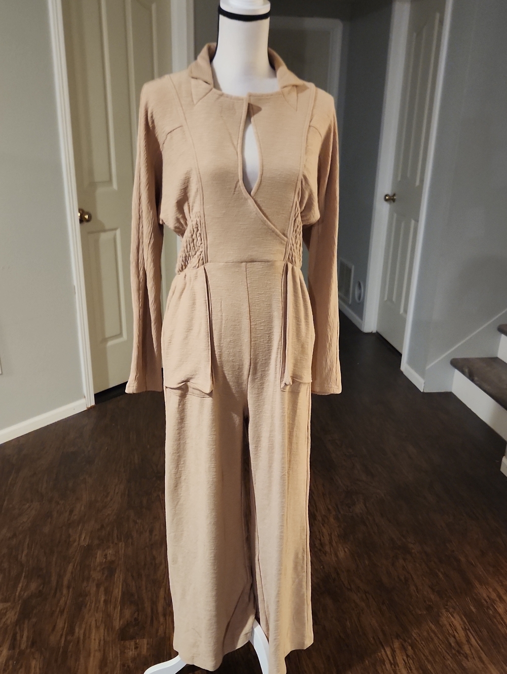 NWT Heyson Tan Jumpsuit